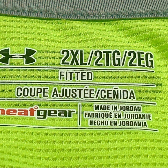 Under Armour Green Short Sleeve Performance Tee - Picture 3 of 5